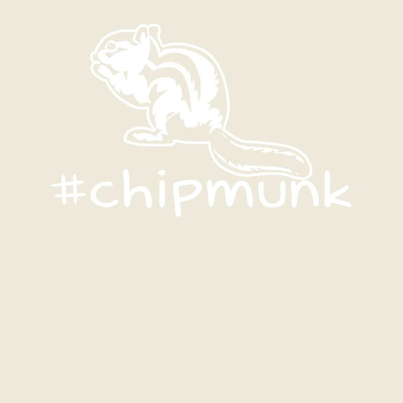 Funny Chipmunk Hashtag