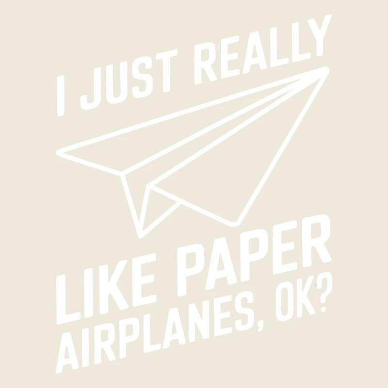 Papierflieger Spruch Witz Papierflugzeug Geschenk
