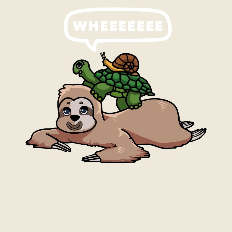 Träges Nickerchen Wheeeeeee Chilling Faultier