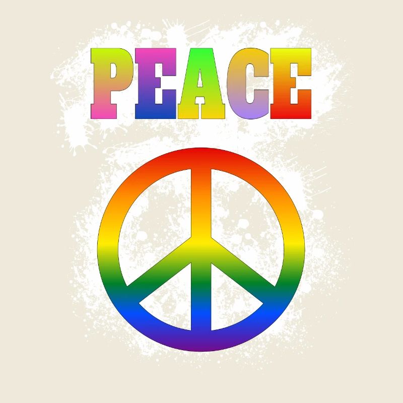 Peace Frieden Love Pride Geschenk Harmonie