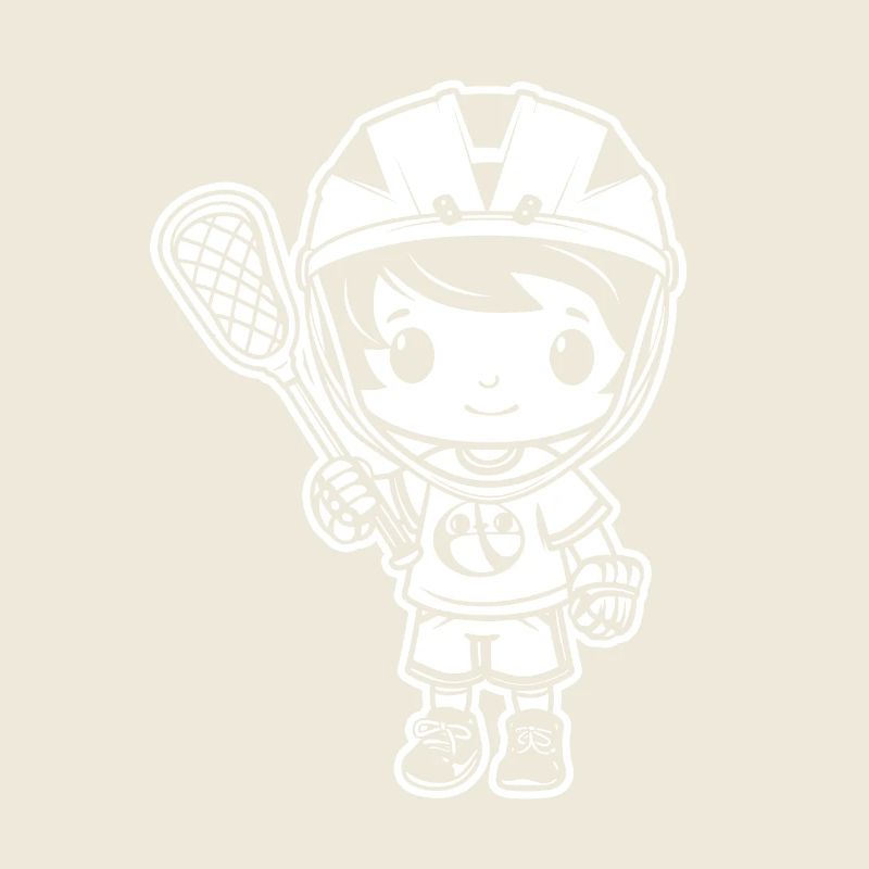 Lacrosse Junge