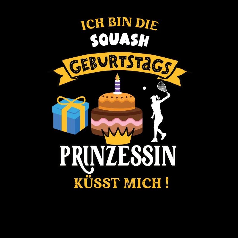 Squash Geburtstag Spielerin Trainerin Geb Squasher