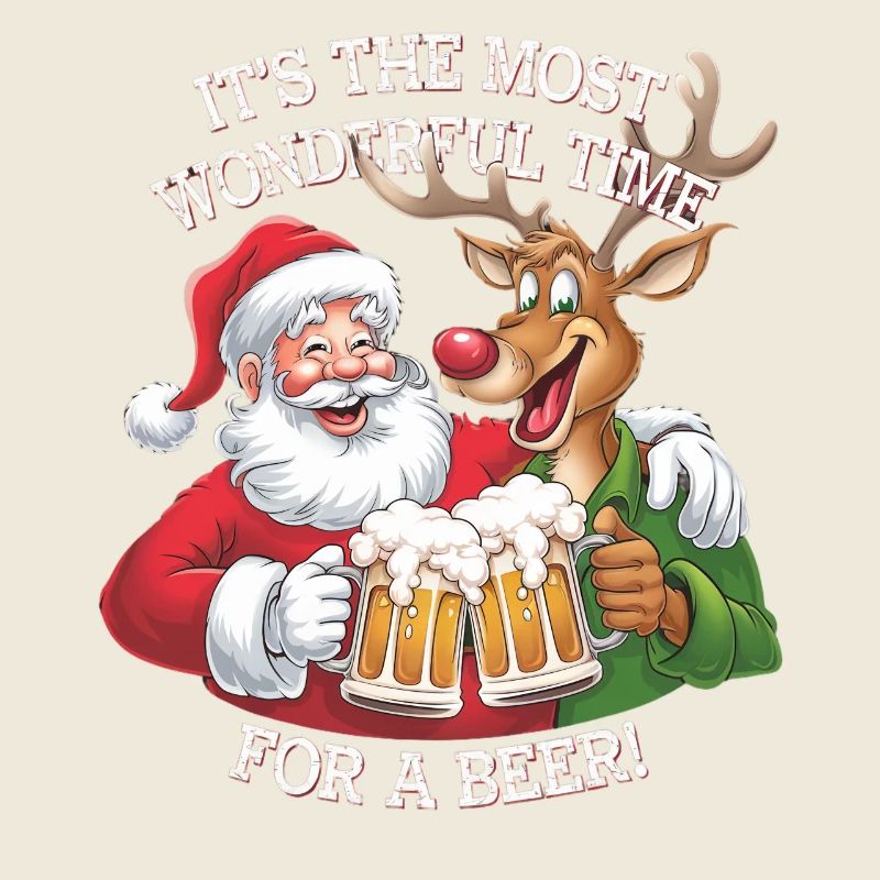 C’est le moment le plus merveilleux pour une joie de Noël à la bière