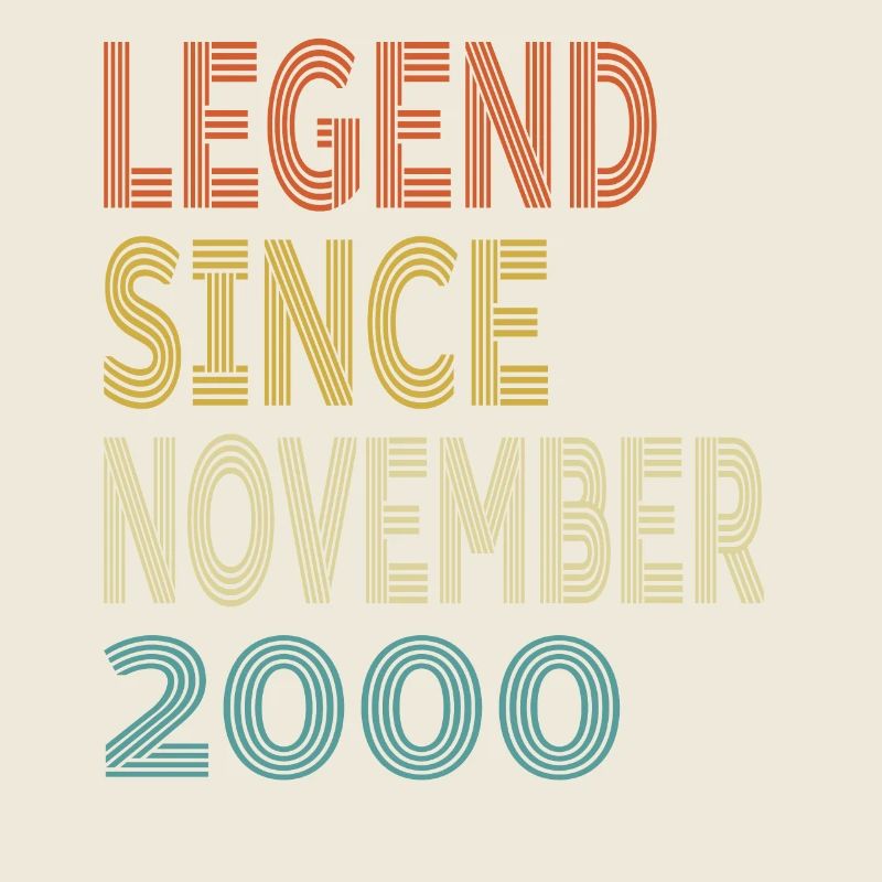 Vintage Legend Since November 2000, 24th birthday