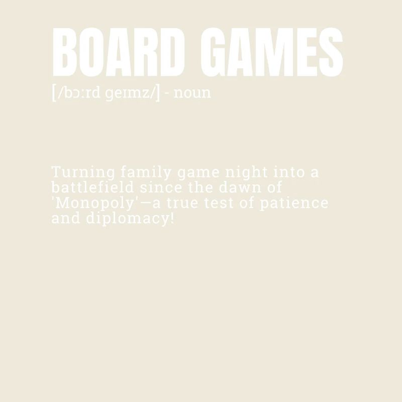 Impression unique de jeux de société pour les loisirs d’intérieur définis