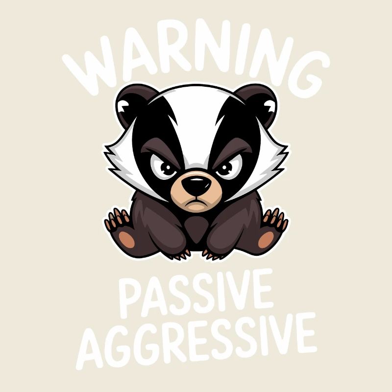 Warning Passive Aggressive Dachs