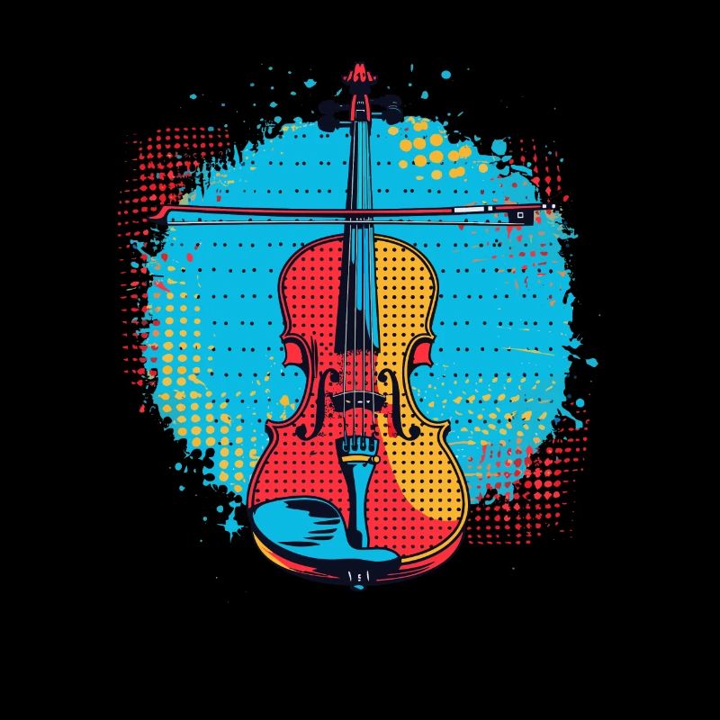 Violin Drawing