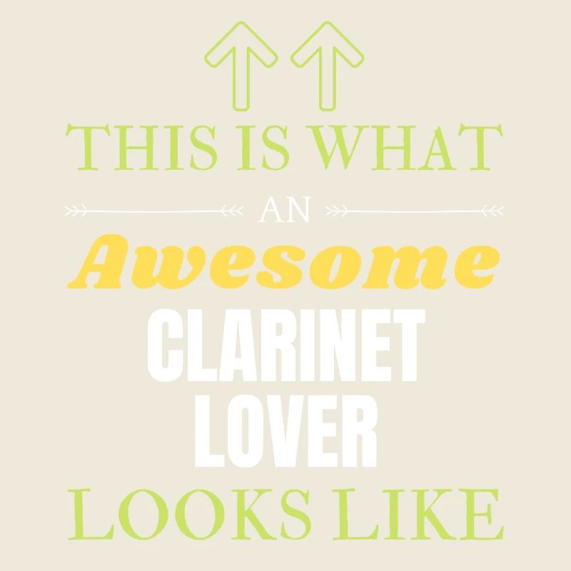 This is what an awesome Clarinet lover looks like