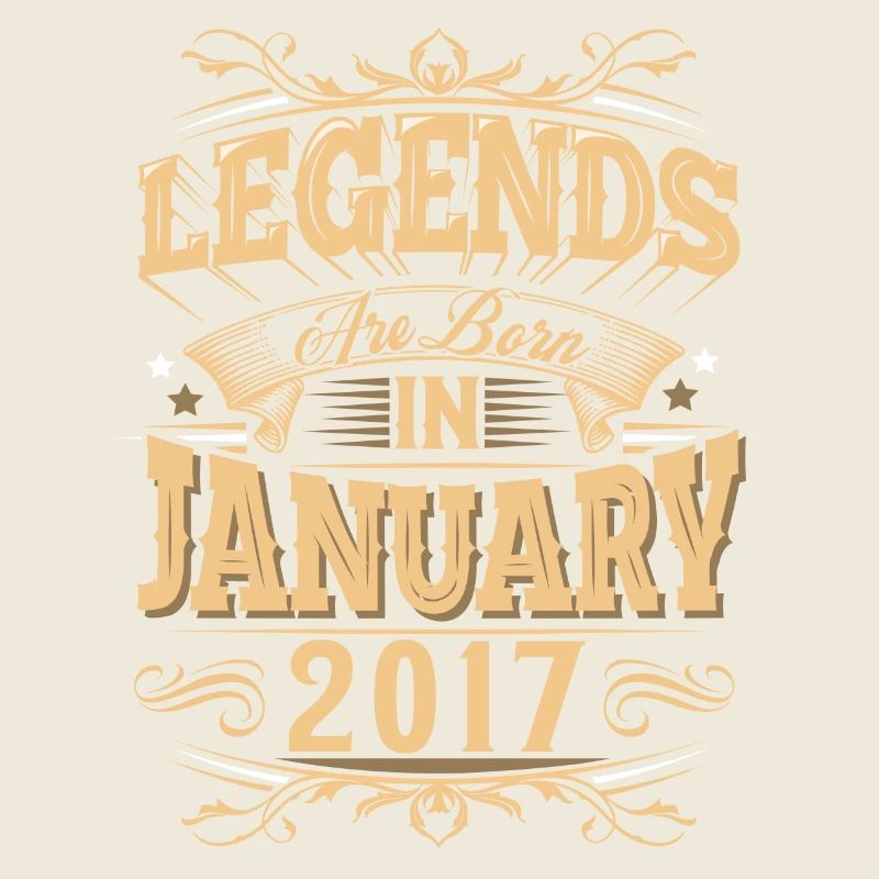 January 2017 Birthday Legend