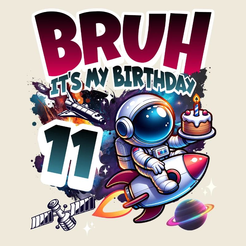 Astronaute 11e anniversaire Espace