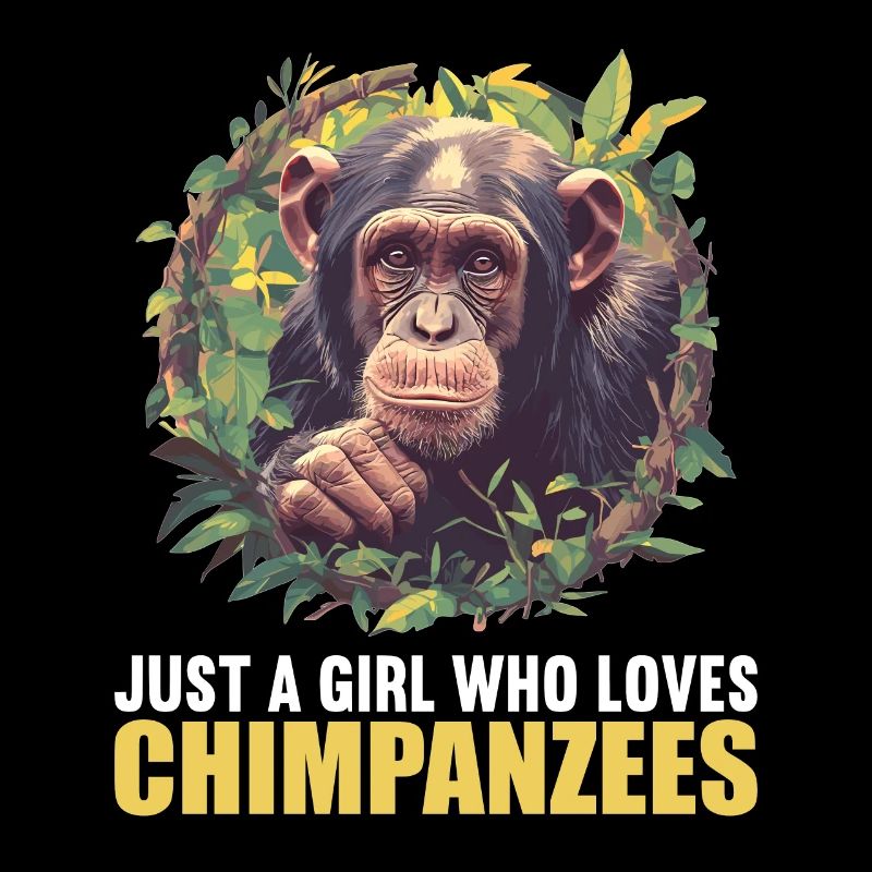 Chimpanzee Schimpansen Schimpanse