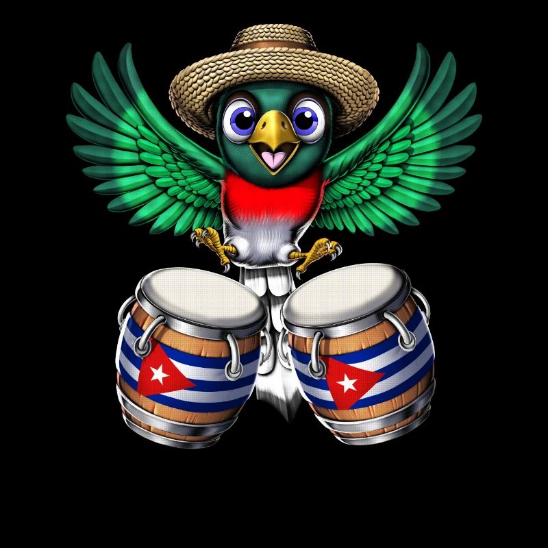 Kuba Trogon Vogeltrommel