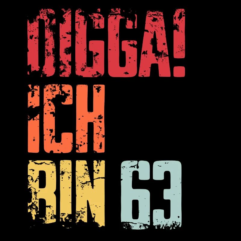 63. Geburtstag 63 Jahre Geschenk Spruch