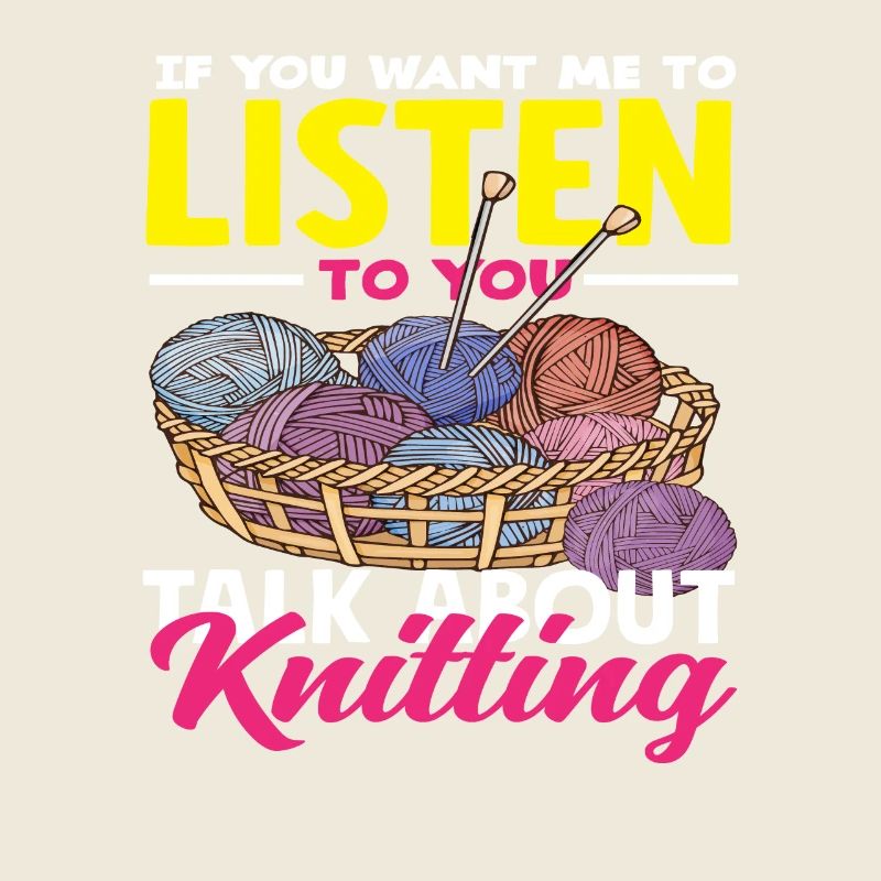 Listen to me talk about knitting