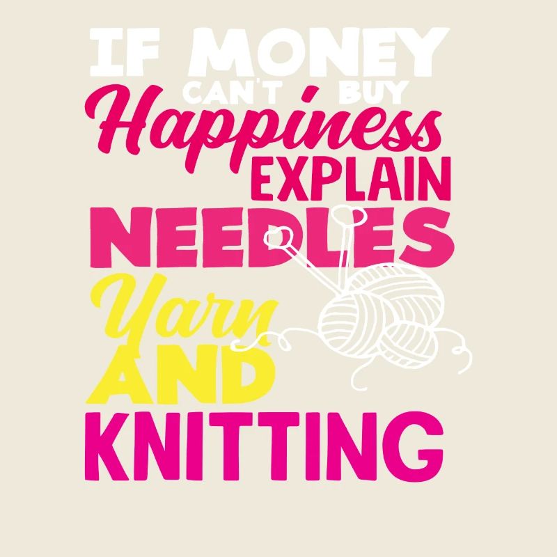Wool Needles and Knitting Happy