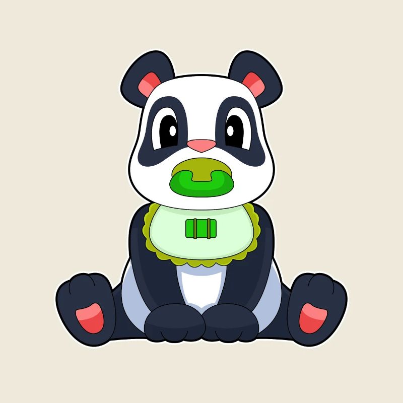 Tétine pour bébé Panda