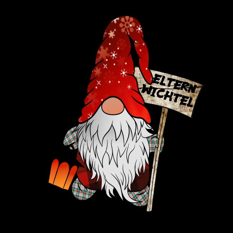 Gnome de Noël pour maman et papa