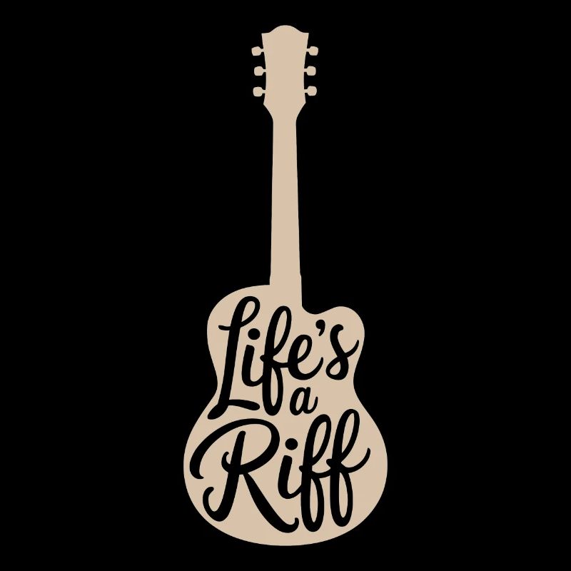 Guitar player life is a riff