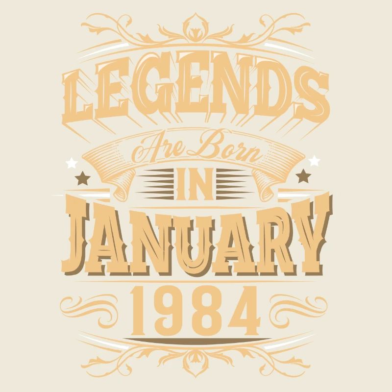 Januar 1984 Geburtstag Legende