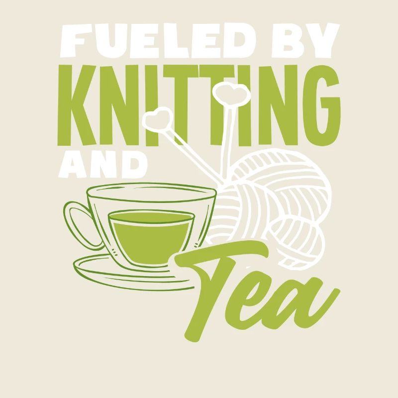 Tensioned by knitting and tea
