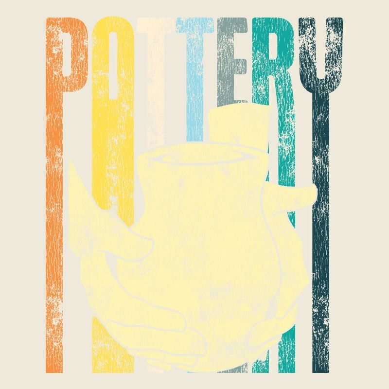 Pottery Ceramics Artist Retro