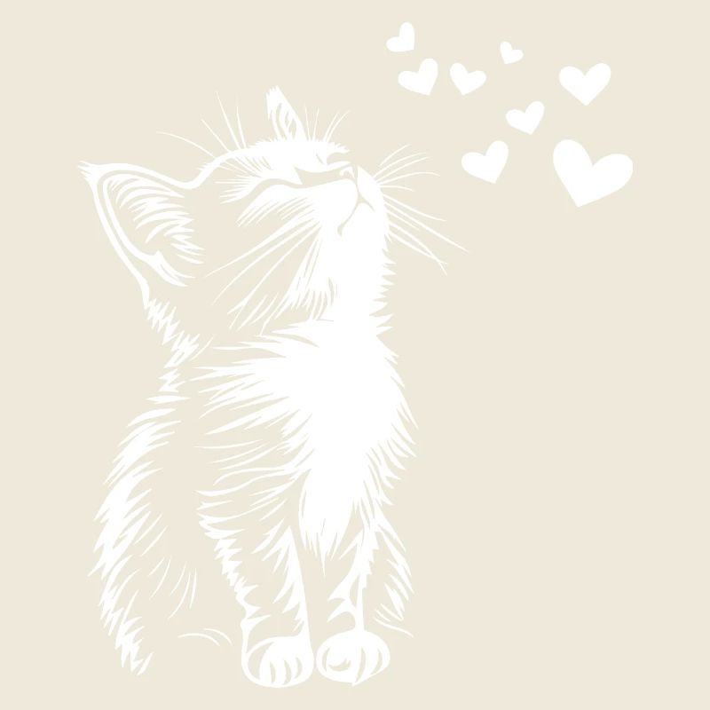Cute Cat Hearts