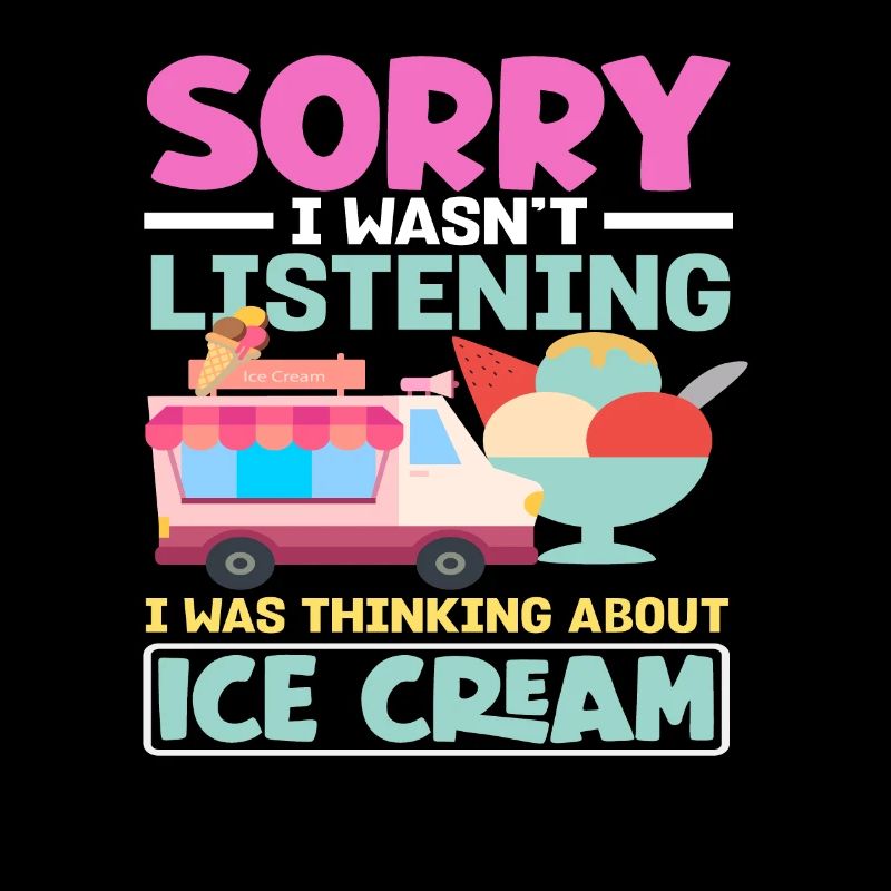 Entschuldigung, Eis Liebhaber Denken An Eiscreme