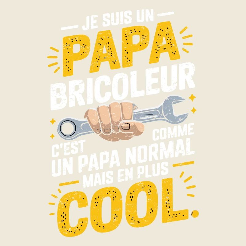 Papa Handwerker Geschenk Humor DIY Garage