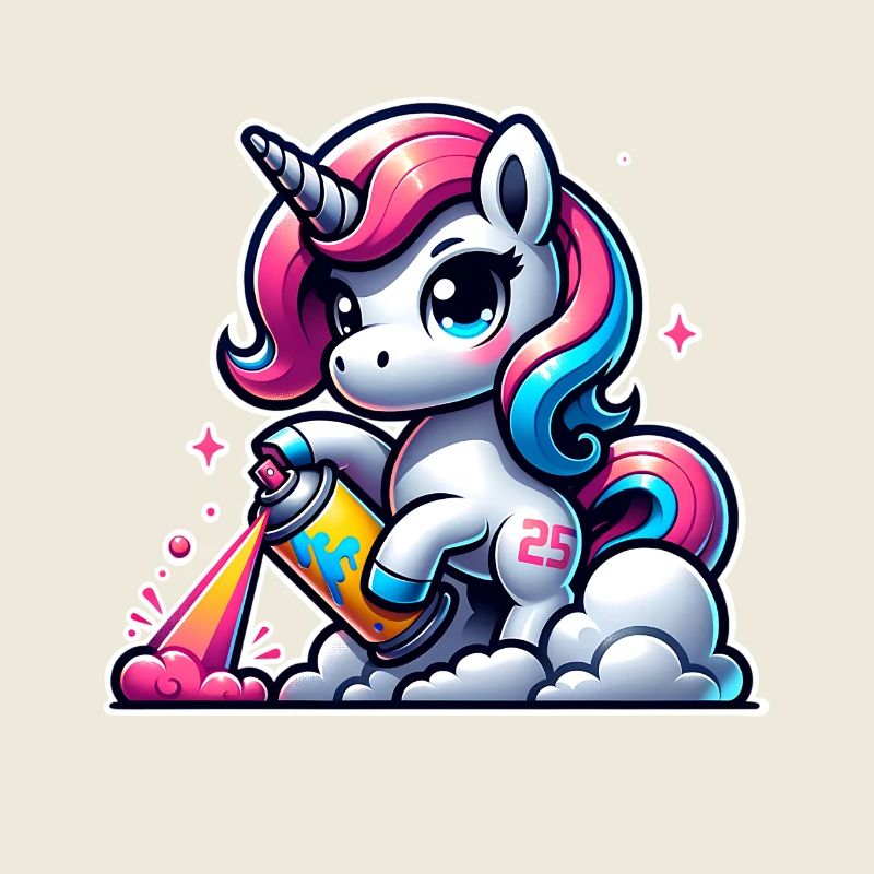 Unicorn Graffiti