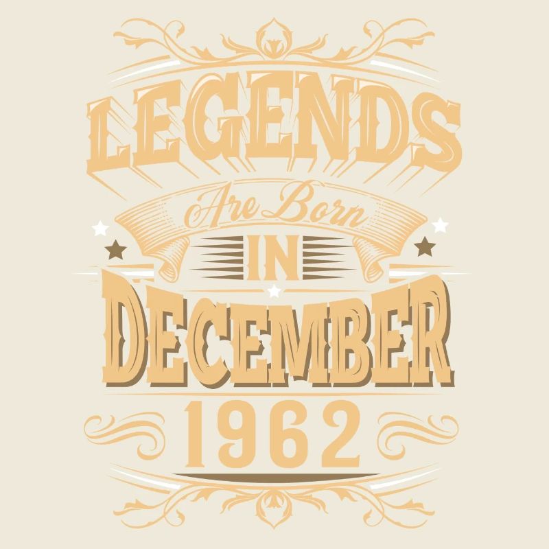 December 1962 Birthday Legend