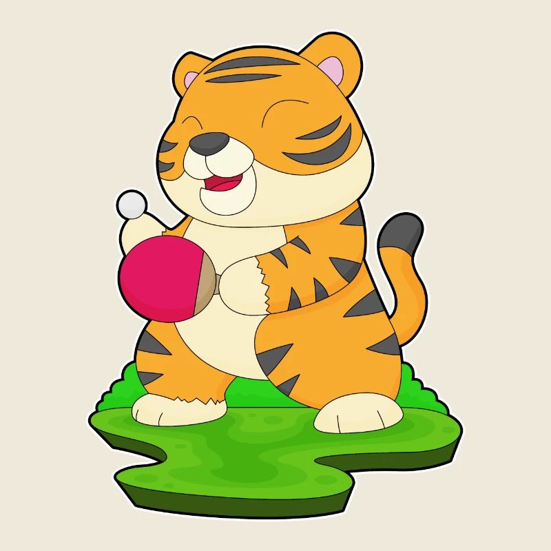 Raquette de tennis de table Tiger