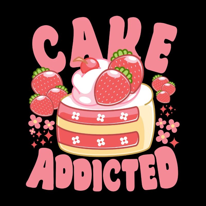 Pastry Lover Cake Addicted Gift Idea