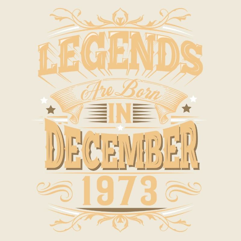 Légende de l’anniversaire de décembre 1973