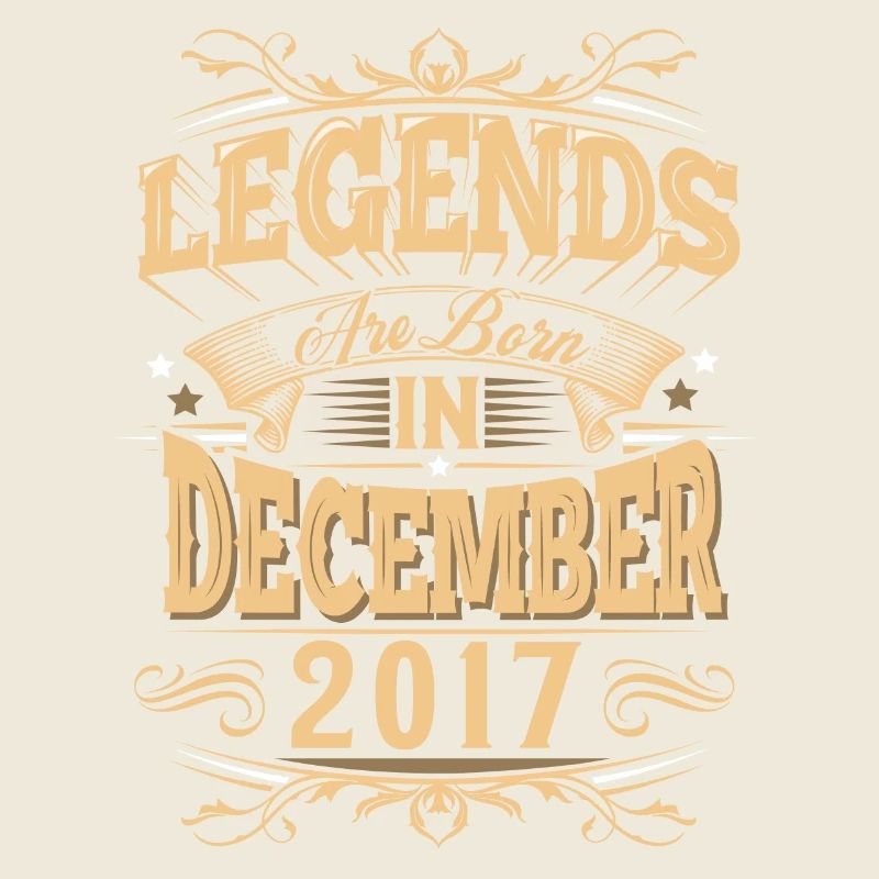 December 2017 Birthday Legend