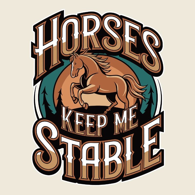 Pferde Halten Mich Stabil Reiten