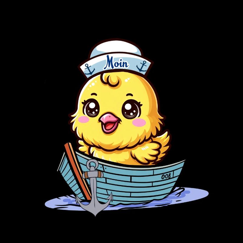 maritim Boot Seefahrt Küken Seemann