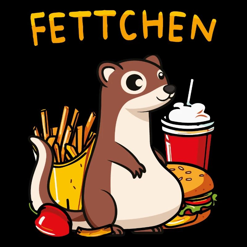 Dickes Frettchen - das Fettchen