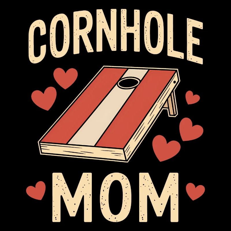 Cornhole Saying Mom Funny Cornhole Gift
