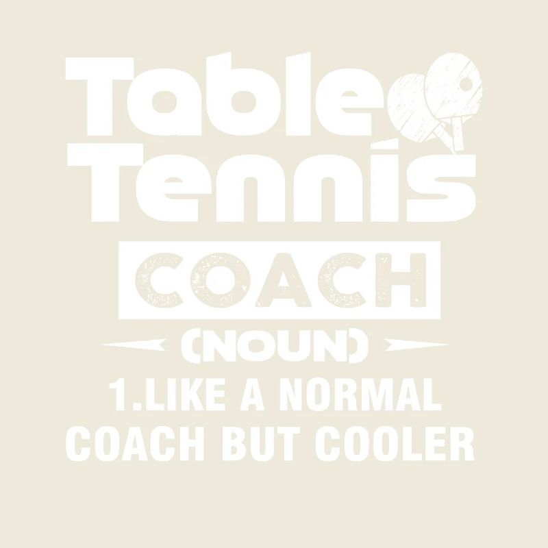 Table Tennis Coach Definition