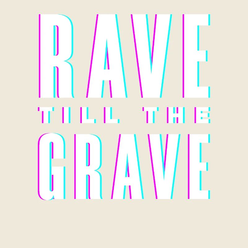 Techno Lover Rave Till The Grave
