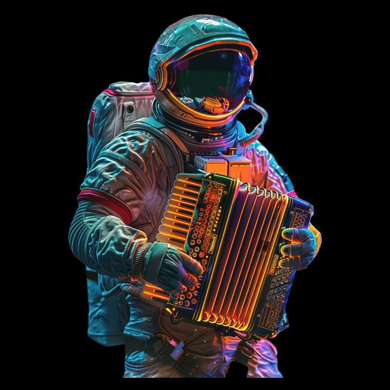 Accordéon astronaute