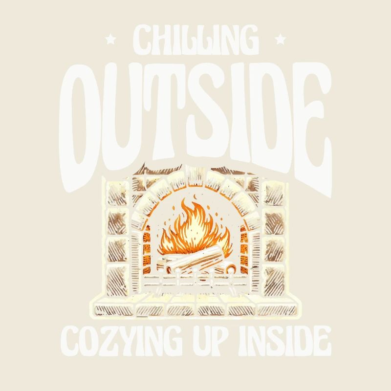 Chilling outside, cosy inside, wintry