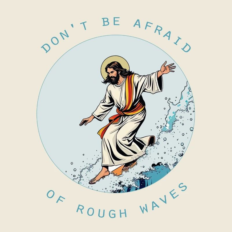 Surfing Jesus