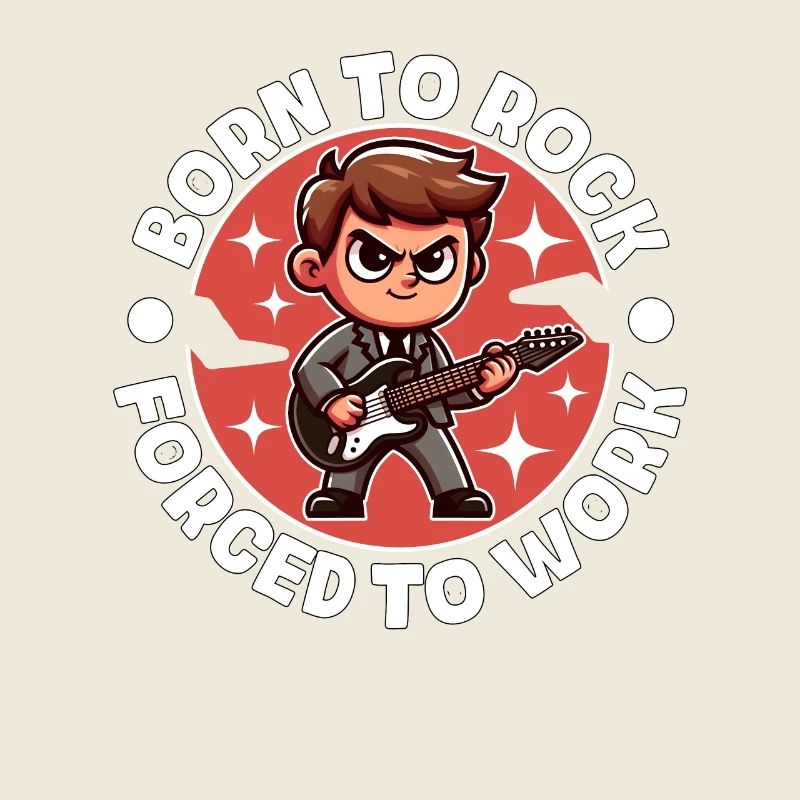 BORN TO ROCK FORCED TO WORK