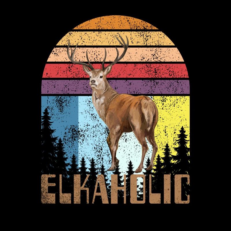 Elchjagd Elkaholische Jäger