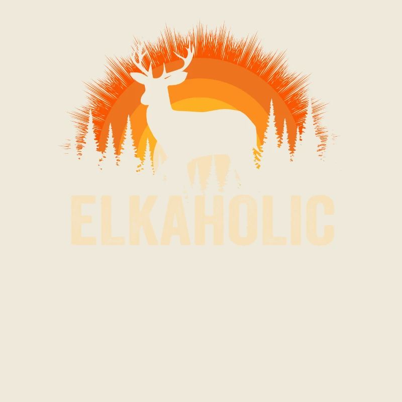 Elchjagd Elkaholische Jäger