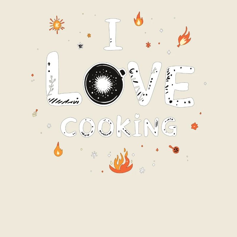 I Love Cooking Kochen Koch Küche Kochen Koch