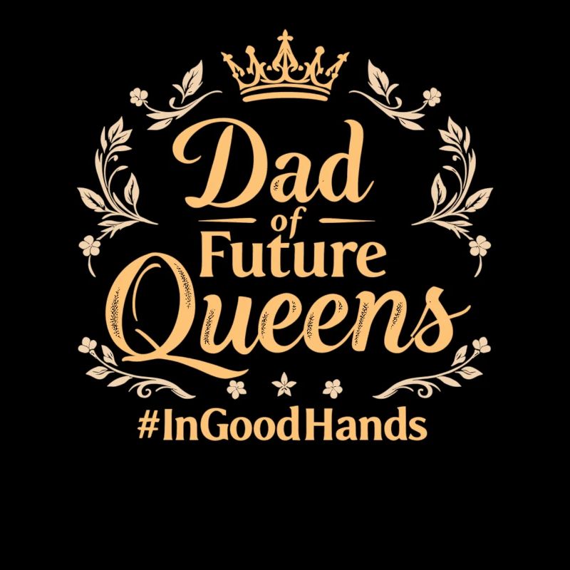 Dad of Future Queens #Ingoodhands Mädchen Papa