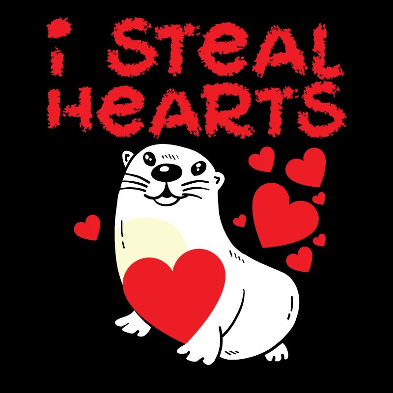 Loutre Saint-Valentin je vole