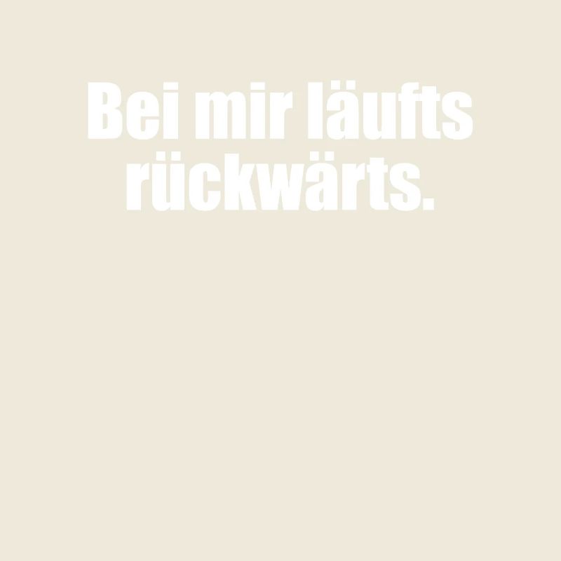 It's backwards for me